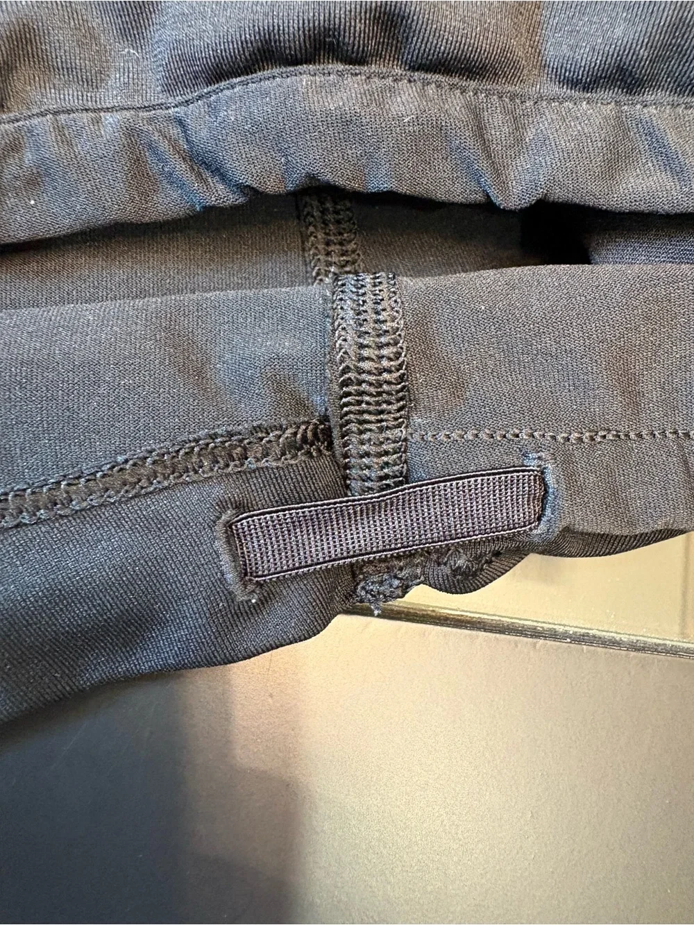 lululemon athletica Charcoal Gray Strappy Top